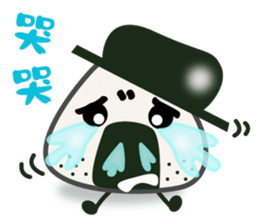 Onigiri A-Jei speaks in Chinese sticker #5817751