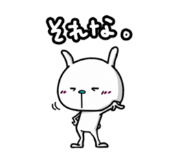 Rabbit to tell just Sticker Season4 sticker #5818522