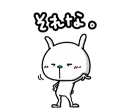 Rabbit to tell just Sticker Season4 sticker #5818522