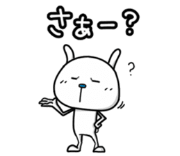 Rabbit to tell just Sticker Season4 sticker #5818545