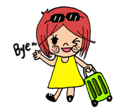 Girl's Fastival Life sticker #5818931