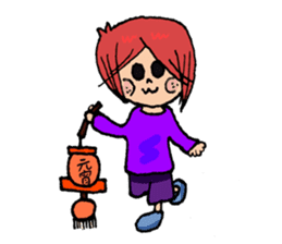 Girl's Fastival Life sticker #5818936