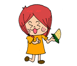 Girl's Fastival Life sticker #5818939