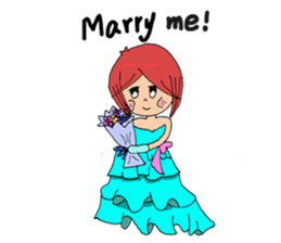 Girl's Fastival Life sticker #5818943