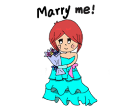 Girl's Fastival Life sticker #5818943