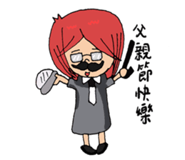 Girl's Fastival Life sticker #5818945