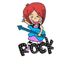 Girl's Fastival Life sticker #5818949