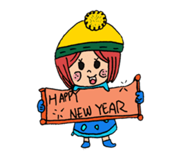 Girl's Fastival Life sticker #5818959