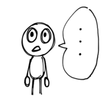 Comfortable boy 2 sticker #5819216