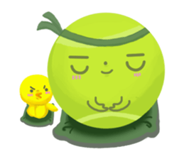 Let's play tennis!...Tennis is my life. sticker #5819369