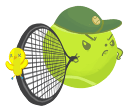 Let's play tennis!...Tennis is my life. sticker #5819373