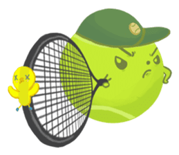 Let's play tennis!...Tennis is my life. sticker #5819373