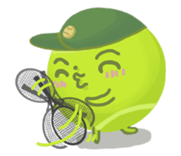 Let's play tennis!...Tennis is my life. sticker #5819374