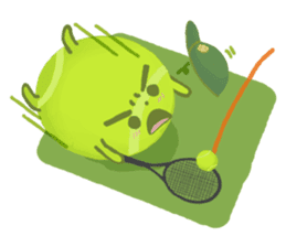 Let's play tennis!...Tennis is my life. sticker #5819377