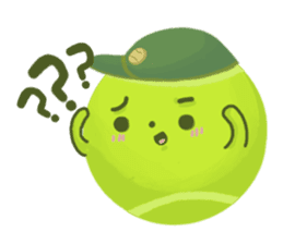 Let's play tennis!...Tennis is my life. sticker #5819385