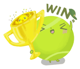 Let's play tennis!...Tennis is my life. sticker #5819386