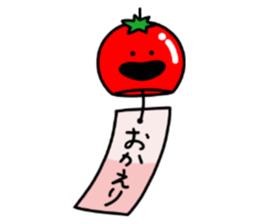 Summer, summer and wind bell sticker #5819788