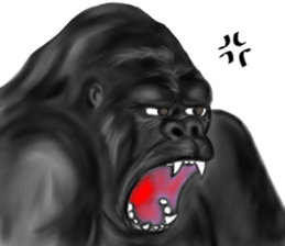 Gorilla-Sticker2 sticker #5819815