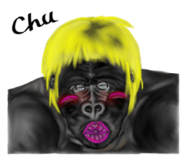 Gorilla-Sticker2 sticker #5819821