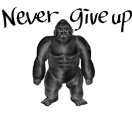 Gorilla-Sticker2 sticker #5819837