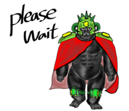 Gorilla-Sticker2 sticker #5819846