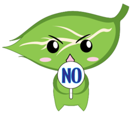 Q leaf sticker #5820309