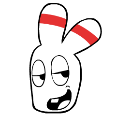 Bowling pin rabbit