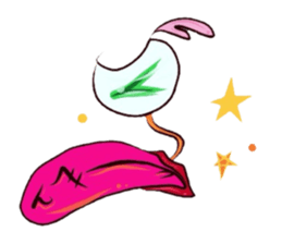 Eyes and mouth only sticker #5820628