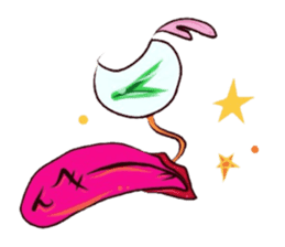 Eyes and mouth only sticker #5820628