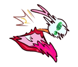 Eyes and mouth only sticker #5820636