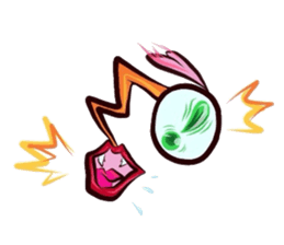 Eyes and mouth only sticker #5820637