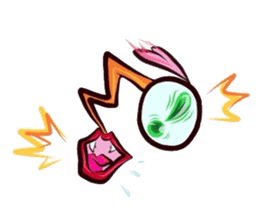 Eyes and mouth only sticker #5820637