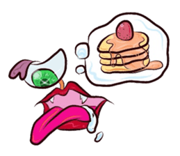 Eyes and mouth only sticker #5820648