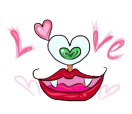 Eyes and mouth only sticker #5820650