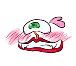 Eyes and mouth only sticker #5820652