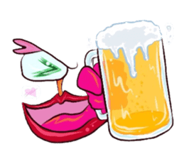 Eyes and mouth only sticker #5820657