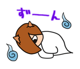 Reiko of the simulation cat sticker #5820789