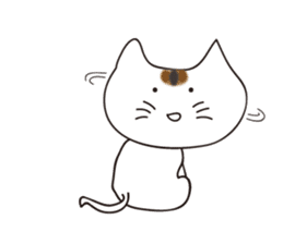 It's a brown mackerel tabby sticker #5820860