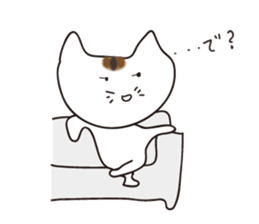 It's a brown mackerel tabby sticker #5820862