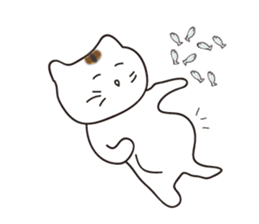 It's a brown mackerel tabby sticker #5820869