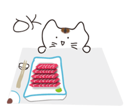 It's a brown mackerel tabby sticker #5820870