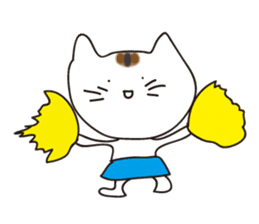 It's a brown mackerel tabby sticker #5820876