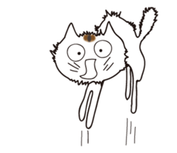 It's a brown mackerel tabby sticker #5820879