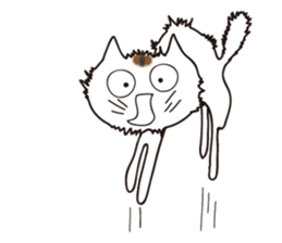 It's a brown mackerel tabby sticker #5820879