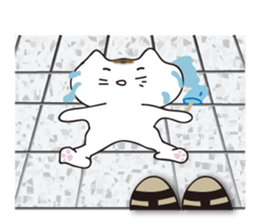 It's a brown mackerel tabby sticker #5820894