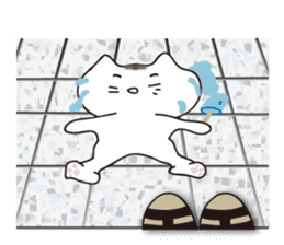 It's a brown mackerel tabby sticker #5820894