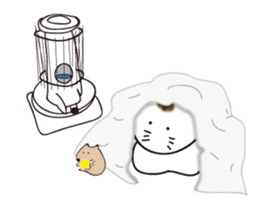 It's a brown mackerel tabby sticker #5820895