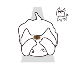 It's a brown mackerel tabby sticker #5820897