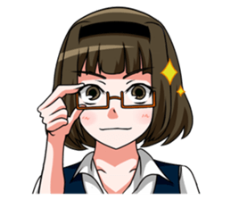 Gakujutsu-Tan by Your Side sticker #5820950