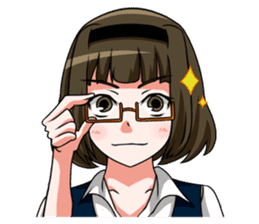 Gakujutsu-Tan by Your Side sticker #5820950